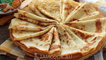 Рецепт Блинов арахисовых