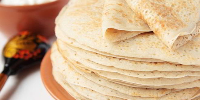 Рецепт Блинов на кефире дрожжевые