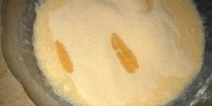 Шаг 1: блинов на кефире с манкой