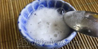 Шаг 2: блинов на молоке с содой