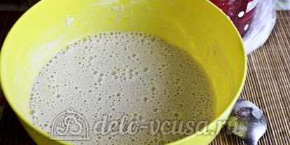 Шаг 4: блинов на молоке с содой