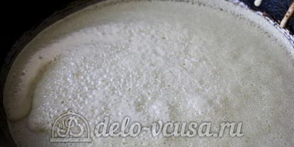 Шаг 6: блинов на молоке с содой