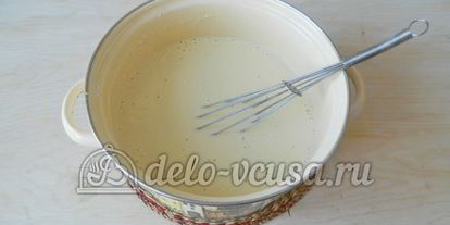 Шаг 3: блинов на сыворотке