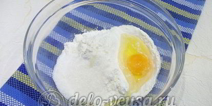 Шаг 1: блинов с кокосового стружкого