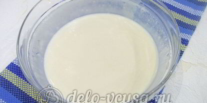 Шаг 3: блинов с кокосового стружкого