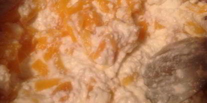 Шаг 1: блинов с нежнейшей начинкой из творога и персиков