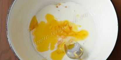 Шаг 4: блинов с припеком из яблок и моркови