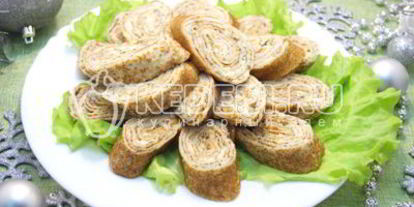 Шаг 13: блинов с рыбой и сыром