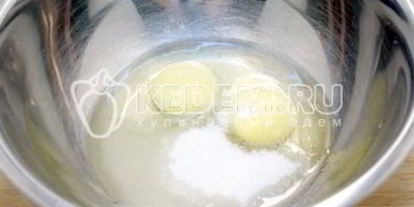 Шаг 1: блинов с творогом и изюмом