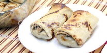 Шаг 12: блинов с творогом и изюмом