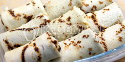 Шаг 9: блинов с творогом и изюмом