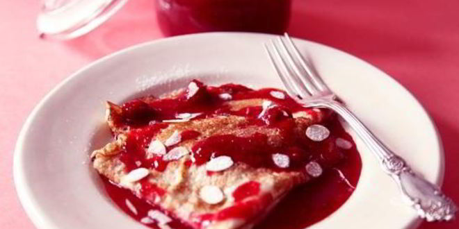 Рецепт блинов с вишневым соусом