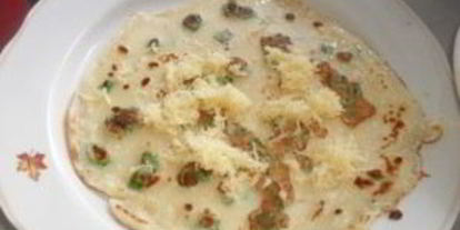 Шаг 8: блинов с зеленым луком