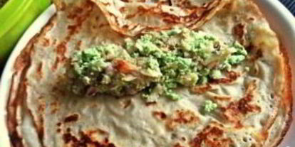 Шаг 4: блинов со скумбриея