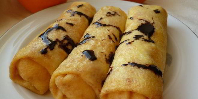 Рецепт дважд апельсиновых блинчики