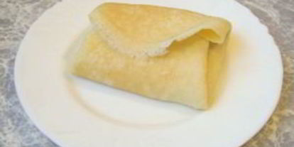 Шаг 4: фаршированных блинов, запеченных с ветчиной и сыром