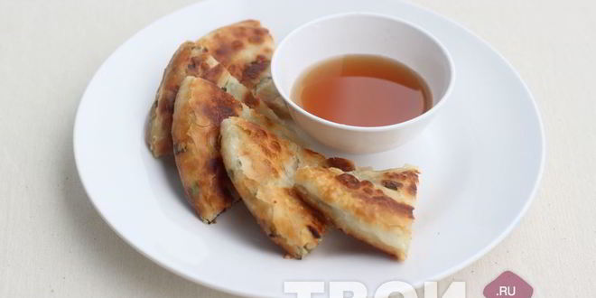 Рецепт китайских слоеных блинов