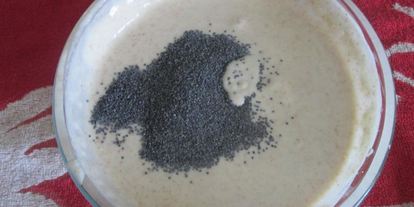 Шаг 1: маковых блинов с яблоками и черносливом