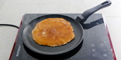 Шаг 2: миндальных блинов с абрикосовым маслом