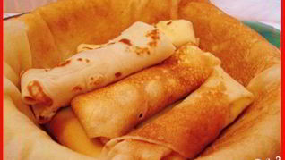 Рецепт Налистников на молоке