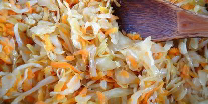 Шаг 2: налистников с квашеной капустой