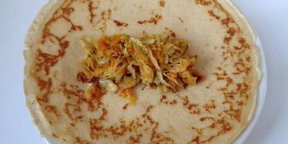 Шаг 6: налистников с квашеной капустой