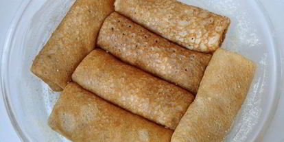 Шаг 8: налистников с квашеной капустой