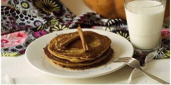 Рецепт пряных тыквенных панкейков