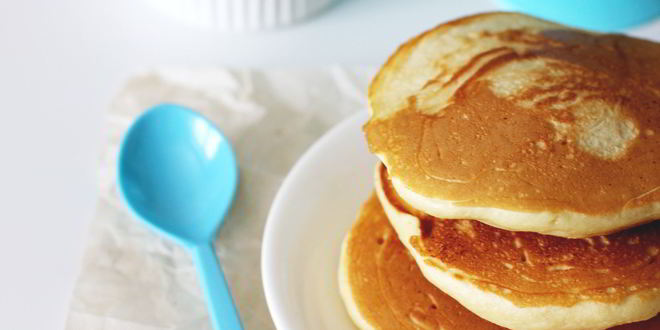 Рецепт Пышных американских панкейков