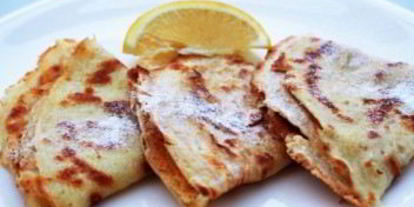 Шаг 5: тоненьких блинов на молоке