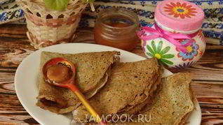 Рецепт Тонких блинов с дырочками на сметане