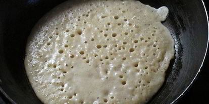 Шаг 2: тонких гречневых блинчиков без дрожжей