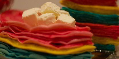 Шаг 5: цветных блинчиков