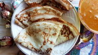 Рецепт Творожных блинчиков