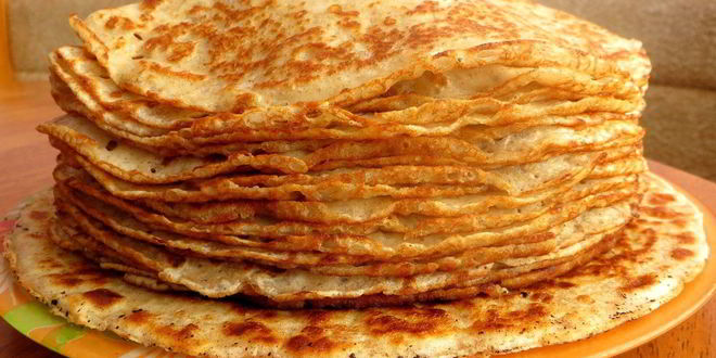 Рецепт творожных блинов