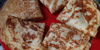 Шаг 6: заварных блинов на кефире