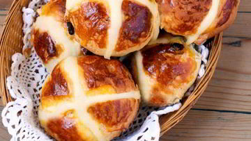 Рецепт Английских крестовых булочек