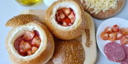 Шаг 5: булочек, фаршированных омлетом, на завтрак