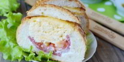 Шаг 9: булочек, фаршированных омлетом, на завтрак