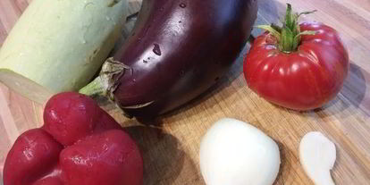 Шаг 2: булочек, фаршированных рататуем