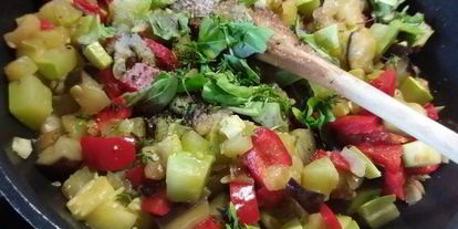 Шаг 4: булочек, фаршированных рататуем