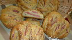 Рецепт Булочек с колбасой