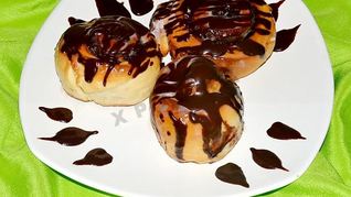 Рецепт Булочек с шоколадом Синабон
