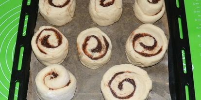 Шаг 14: булочек с шоколадом синабон