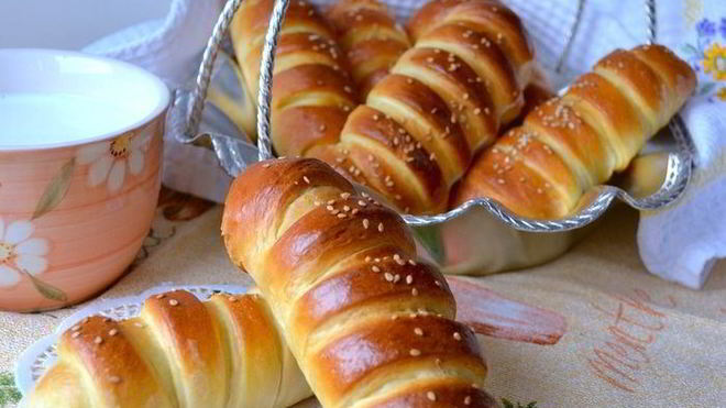 Рецепт Булочек с сосисками