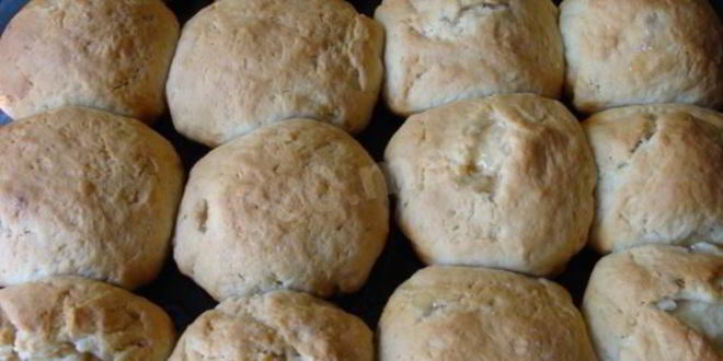 Рецепт булочек с яблоками