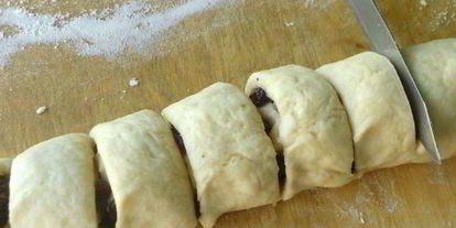 Шаг 5: булочек с заливкой