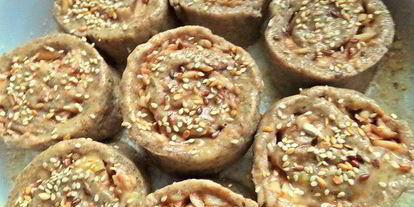 Шаг 16: булочек яблочных из полезной муки