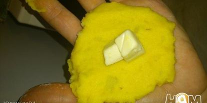 Шаг 4: картофельных булочек с плавленным сыром