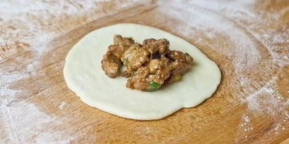 Шаг 5: китайских булочек с мясом